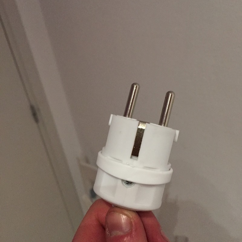 The repaired plug